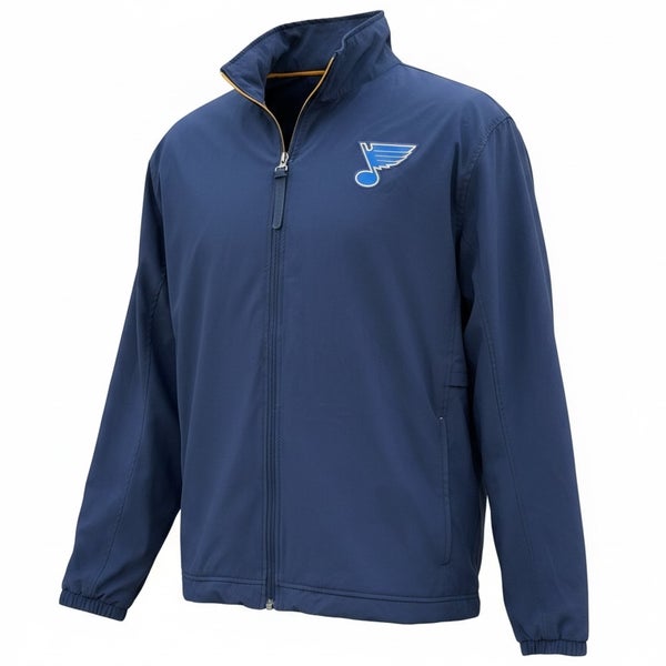 Fanatics Navy Blue Full Zip Jacket St Louis Blues Team Issued (New) 42948