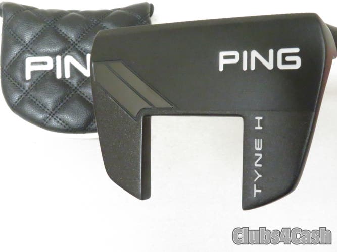 PING 2024 Tyne H Putter Black Dot Composite 34" +Cover ... MINT