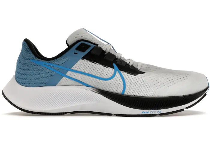 Size 8 - Nike Air Zoom Pegasus 38 Pure Platinum Photo Blue CW7356-009