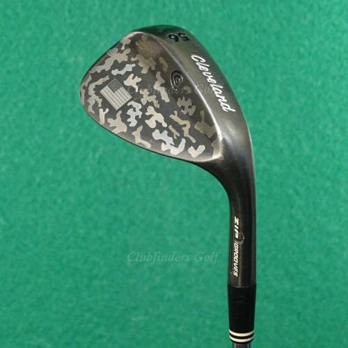 Cleveland CG Zip Grooves Custom 56 Sand Wedge Cleveland Traction Wedge Flex