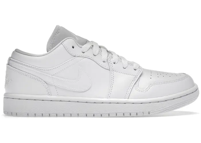 Size 11 - Jordan 1 Low Triple White (2022) (Women's) DV0990-111