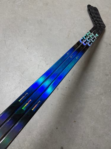 3 PACK 40 Flex P29+1/4 JR CCM Jetspeed FT8 Pro Left Hand Hockey Stick Pro Stock (New)