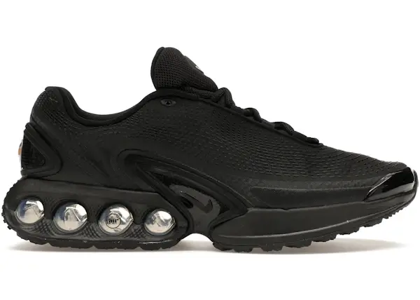 Size 10.5M/12W - Nike Air Max Dn Black Metallic Grey DV3337-006