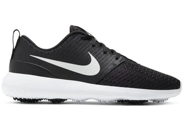 Size 6 - Nike Roshe Golf Black Metallic White (Women's) CD6066-001