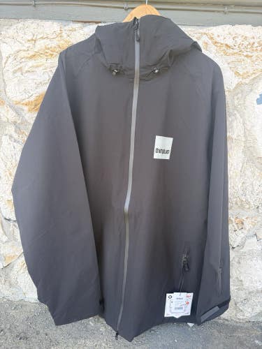 Mens 2026 Thirty Two Gateway Snowboard Jacket 20k Size XL NWT Black