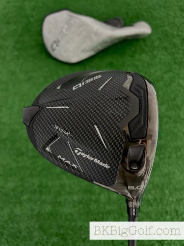 Taylormade Qi35 Max Designer Series Black 9.0 Driver w Headcover / Stiff
