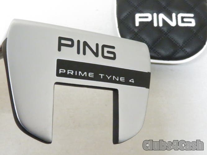 PING 2023 Prime Tyne 4 Putter Black Dot Adjustable 32-36" +Cover  Shop Wear LEFT