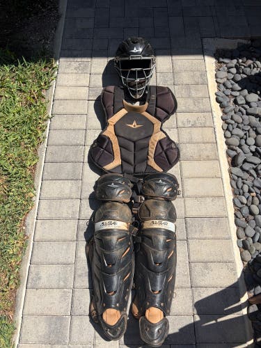 Black All Star System 7 Axis Catcher's Set (Used)