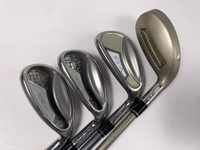 Adams Idea A7 OS Iron Set 7-PW+SW 50g Ladies RH No 9 iron