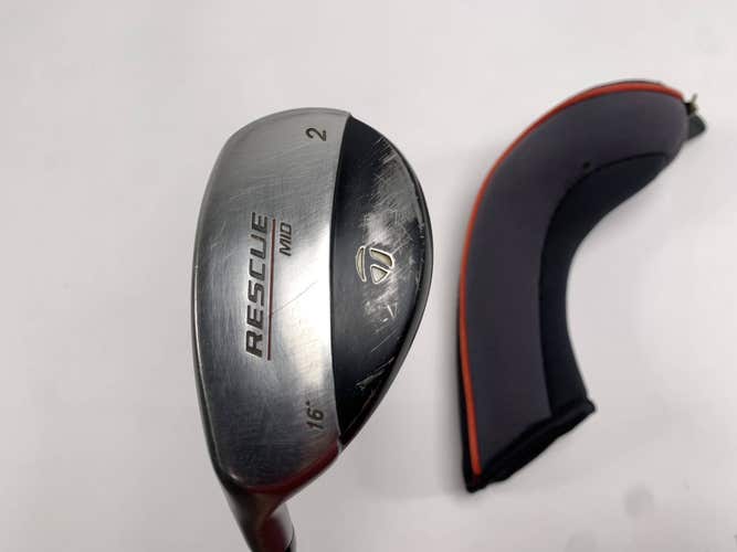 TaylorMade Rescue Mid 2 Hybrid 16* Stiff Graphite Mens LH HC
