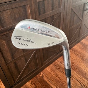 Adams Tom watson Right Handed Wedge Wedge Flex 52 Degree Steel Shaft (Used)