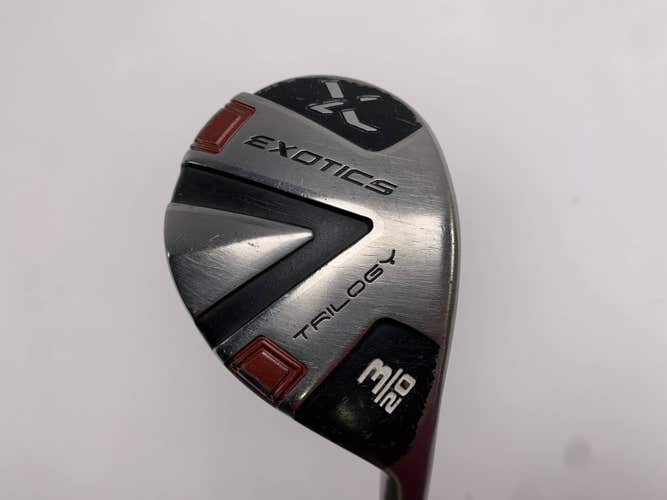 Tour Edge Exotics Trilogy 3 Hybrid 20* Graphite Design Tour AD 50 52g Ladies RH