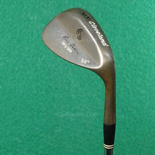 Cleveland Tour Action REG 588 Raw 56 Sand Wedge Dynamic Gold Steel Wedge Flex