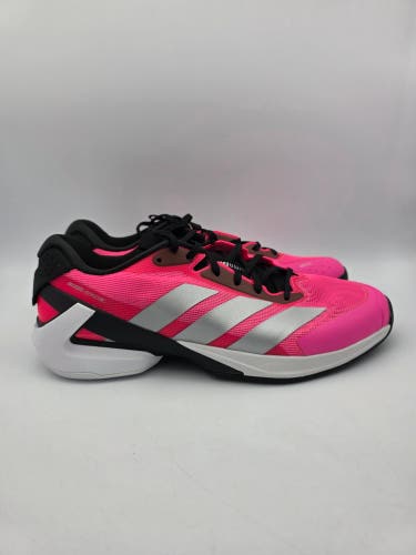 Adidas Adizero Ubersonic 5 Men's Tennis Court Shoes JQ2901 Pink/Black Size 11.5