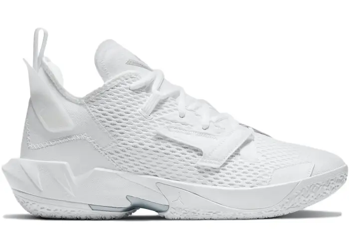 Size 8.5 - Jordan Why Not Zer0.4 Triple White cq4230-101