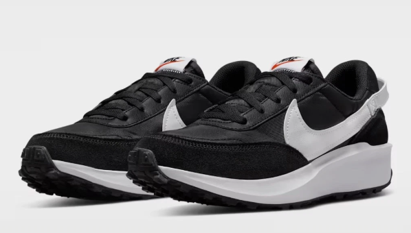 Size 7 - Nike Waffle Debut Black White (Women's) DH9523-002