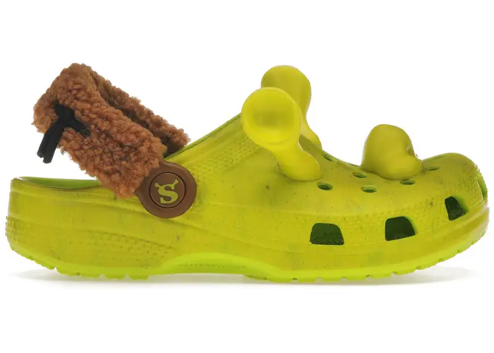Size 1 - Crocs Classic Clog DreamWorks Shrek (Kids) 209378-3TX