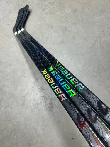 3 PACK 95 Flex P92 Senior Bauer Vapor Flylite Right Hand Hockey Stick Pro Stock (New)