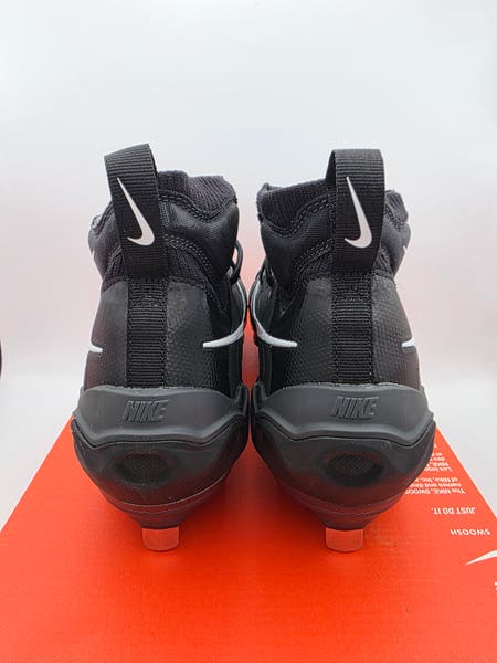 Nike‎ Men Alpha Huarache NXT Black Dark Smoke Grey Cleats Size 7.5 NEW Nike Alpha Huarache NXT  main image 3