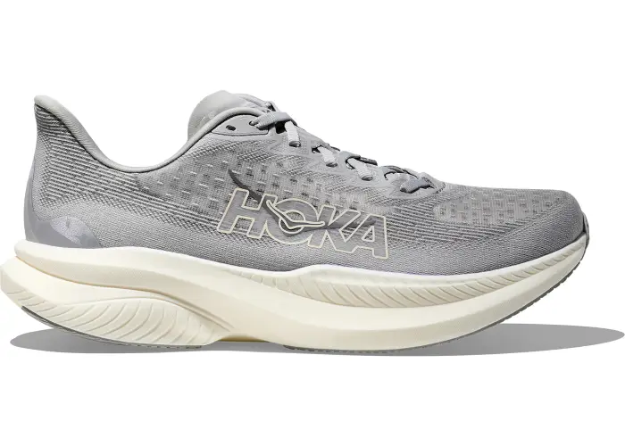 Size 11.5 - Hoka One One Mach 6 Stardust Alabaster 1147790-SLBS