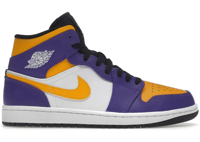 Size 14 - Jordan 1 Mid Lakers (2022) DQ8426-517
