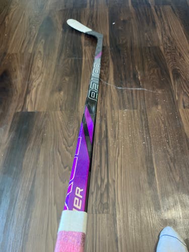 Purple Junior Bauer Nexus Tracer Left Hand Hockey Stick P92 50 Flex (Used)