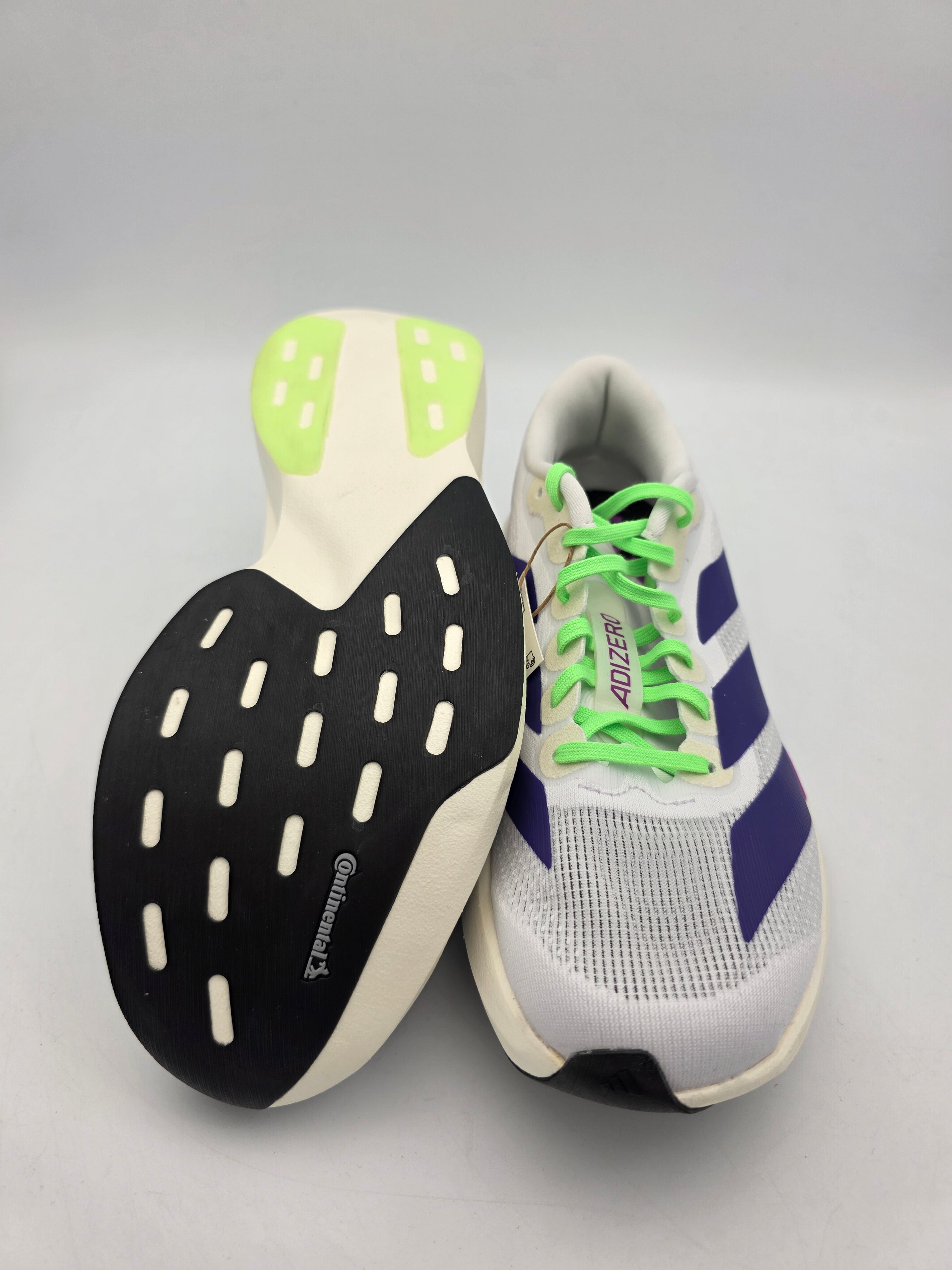 Adidas Adizero EVO SL White Purple Running Shoes Men\'s Size 9 JS4456 adidas Men main image 3