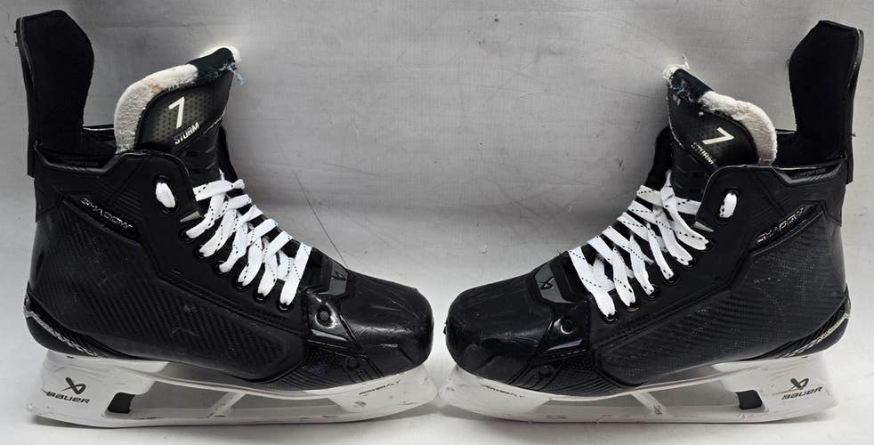 Bauer Supreme Shadow Pro Stock Skates 9.5 D Used NHL AHL (14950)