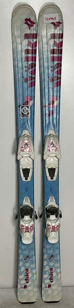 Kid's Volkl 130cm All Mountain Chica Skis With Marker 4.5 Bindings