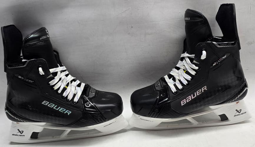 Bauer Supreme Shadow Pro Stock Skates 8 E Used AHL NHL (14953)