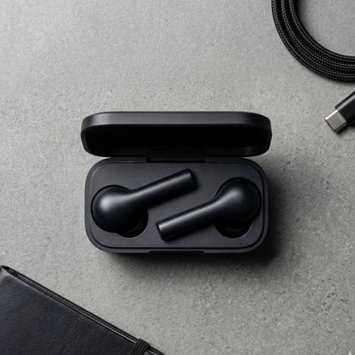 Aukey True Wireless Bluetooth Earbuds with Charging Case | Black