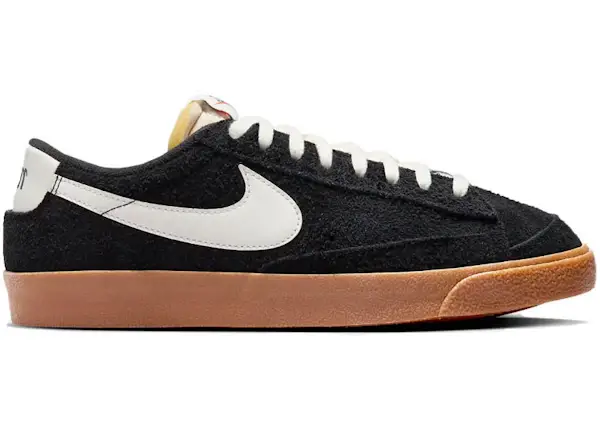 Size 8.5 - Nike Blazer Low 77 Vintage Black Gum (Women's) FQ8060-001