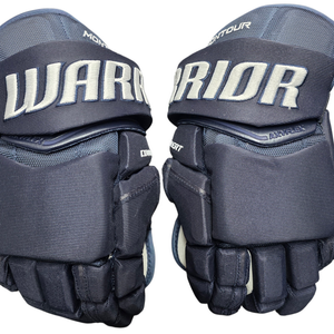 Warrior Covert QRE Pro Stock Custom Hockey Gloves 14" Navy New OUR (14964)