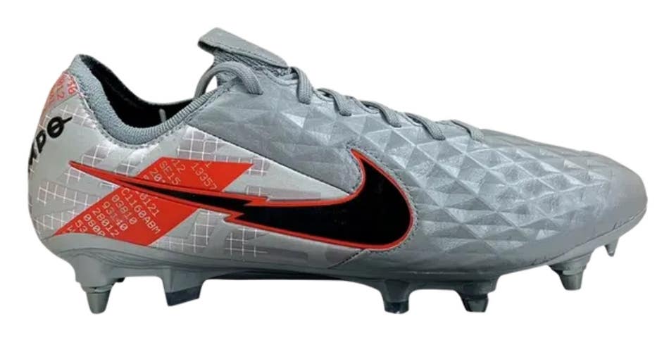 Size 7 - Nike Tiempo Legend 8 Elite SG-Pro Metallic Grey CW0518-907