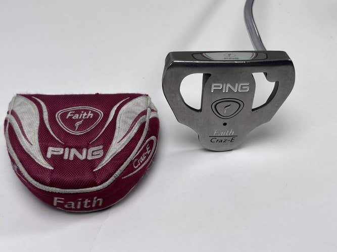 Ping Faith Craz-E Putter 33" Black Dot Womens RH HC