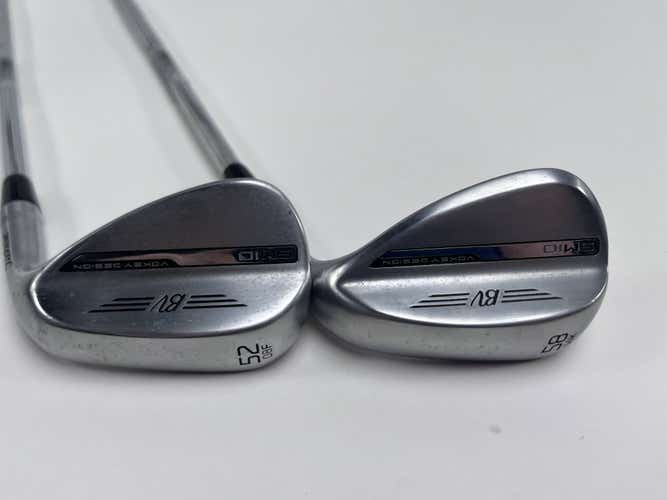 Titleist Vokey SM10 Tour Chrome Wedge Set 52* 8 | 58* 14 SM10 Wedge RH