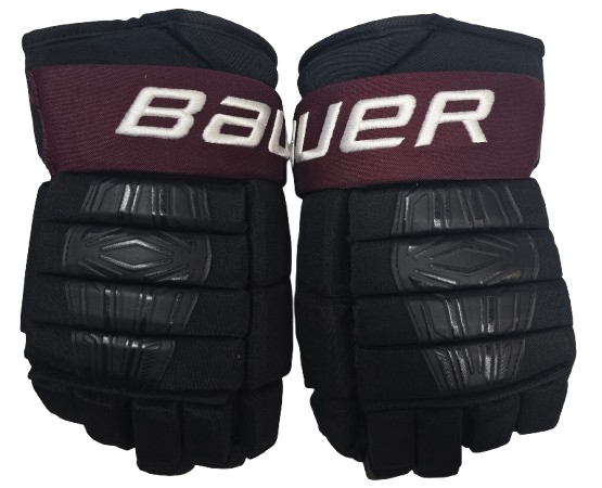 Bauer Pro Series Custom Pro Stock Hockey Gloves 14" Black New NCAA (14965)