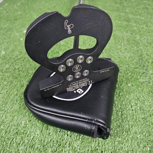 LAB Golf Directed Force 2.1 T7 Black ArmLock 39" Putter LA Golf Shaft Left LH