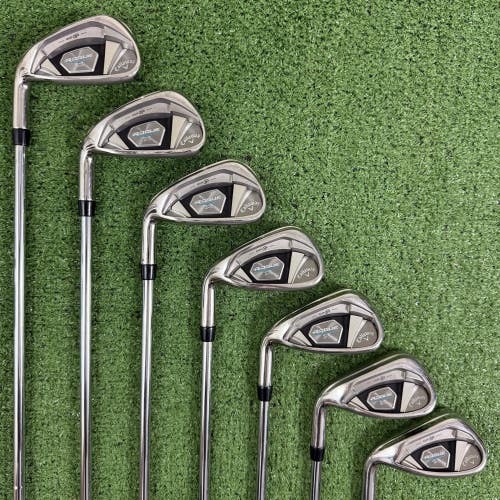 Callaway Rogue CF 18 Iron Set 5-PW AW XP 95 R300 Regular Flex Left Handed
