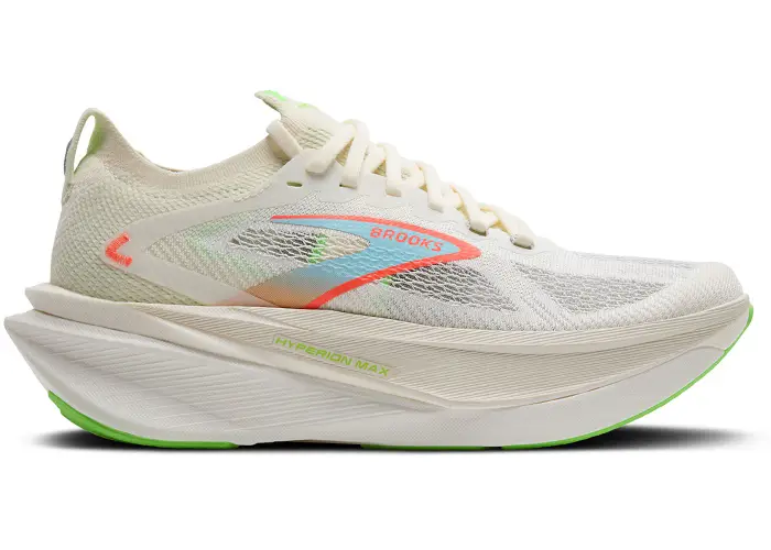 Size 12 - Brooks Hyperion Max 3 Coconut Green Gecko mens 110467-1D-182