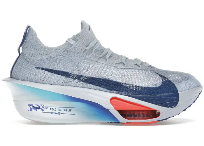 Size 13 - Nike Air Zoom Alphafly Next% 3 Football Grey Ghost Persian Violet Blue