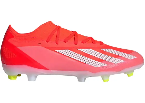 Size 11 - adidas Crazyfast Pro FG Solar Red Cloud White Team Solar Yellow IG0600