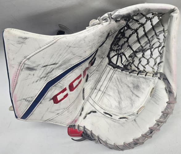 CCM Extreme Flex 6 Goalie Glove Custom Pro Stock Game Ready Palm Used Boyko (14968)