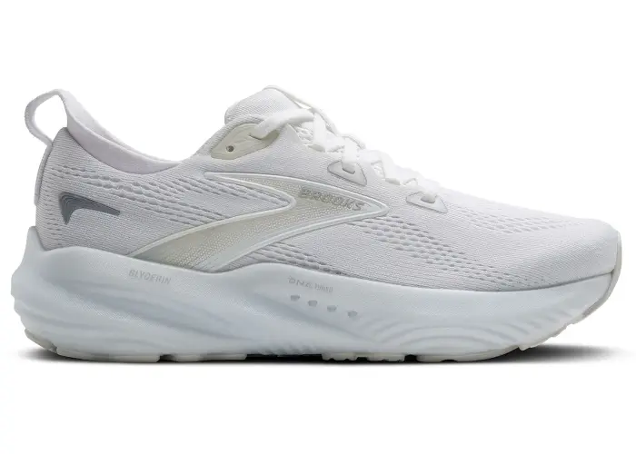 Size 9.5 - Brooks Glycerin 22 White Grey (Women's) 120434-1B-151