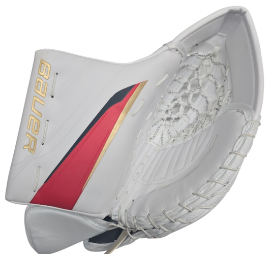 Bauer Hyperlite 2 Pro Goalie Glove Pro Stock NHL KNIGHT NEW. (14971)