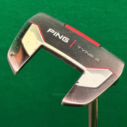 Ping 2021 TYNE 4 Black Dot 35" Flow-Neck Putter Golf Club Strong Arc w/ HC