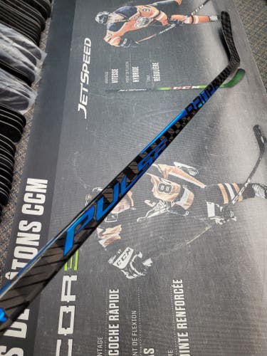 P14 | 77 Flex NEW! Senior Bauer Pulse Left Hand Hockey Stick Pro Stock (New)