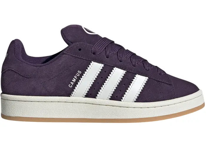 Size 8.5 - adidas Campus 00s Aurora Plum White Gum (Women's) JQ8292