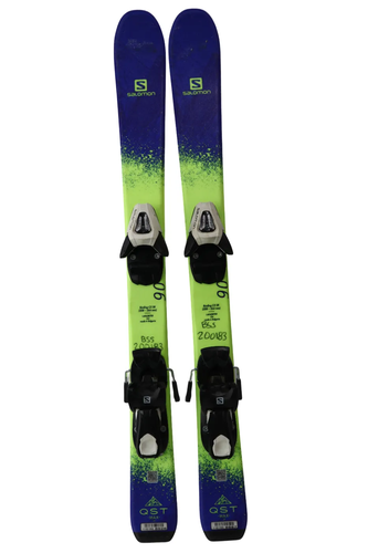 USED Salomon QST Max Jr (90cm) with Salomon C5 Bindings
