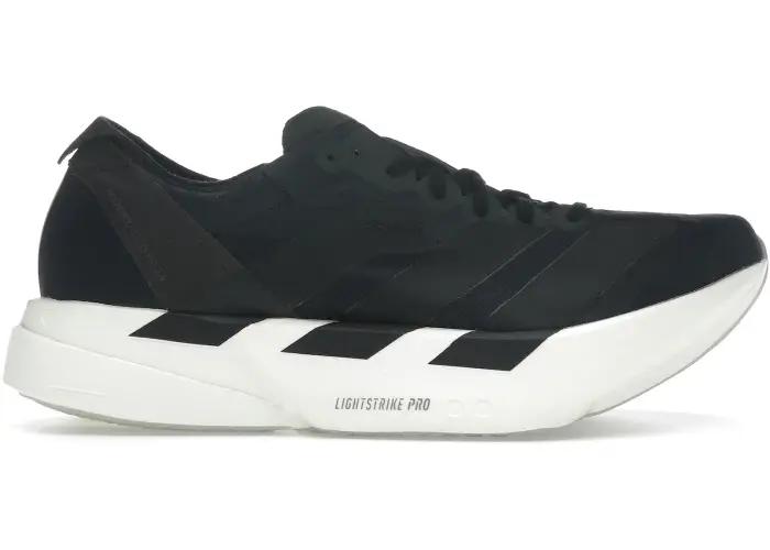 Size 7 - adidas Adizero Adios Pro 4 Core Black mens JR6369